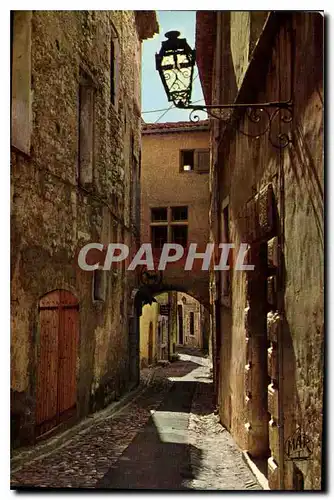 Moderne Karte La Cote d'Azur St Paul de Vence le Pontil