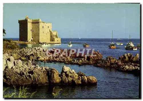 Cartes postales moderne Environs de Cannes Ruines du Vieux Chateau Fortifie de l'Abbaye de Lerins