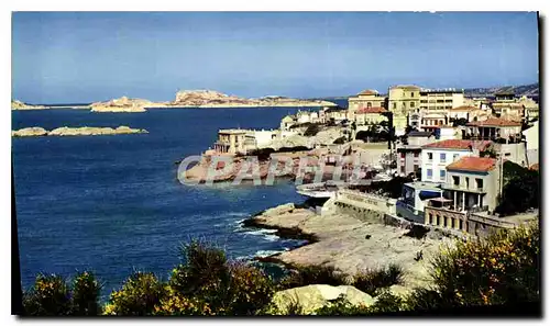 Cartes postales moderne Marseille la Promenade de la corniche le Petit Nice