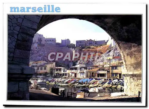 Cartes postales moderne Marseille Bouches du Rhone France le Vallon des Auffes