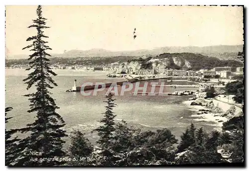 Cartes postales moderne Nice vue generale prise du Mt Boron