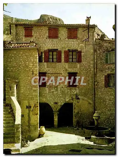 Cartes postales moderne La Cote d'Azur les Sites Pittoresque Peille Vieille Place du Mont Agel