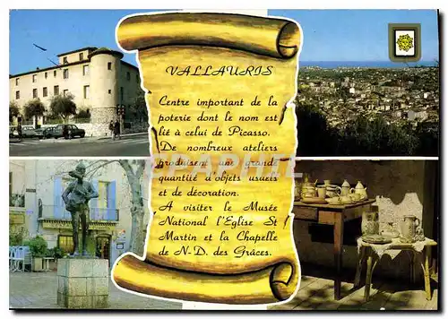 Cartes postales moderne Souvenir de Vallauris