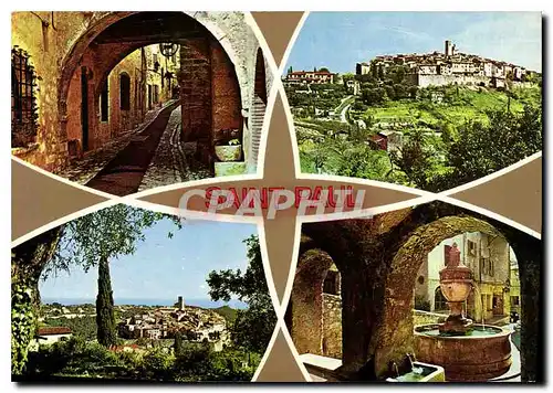 Cartes postales moderne Cote d'Azur Souvenir de Saint Paul