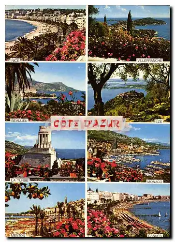 Cartes postales moderne Cote d'Azur les Sites Pittoresque de la Cote d'Azur