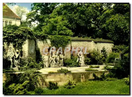 Cartes postales moderne Speyer am Rhein Gruppe der salischen Kaiser am Kalserdom Konrad II Mlt Selner Gemahlin Glsela He