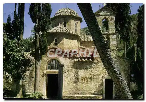 Moderne Karte Athenes l'eglise du Monastere Kaissariani