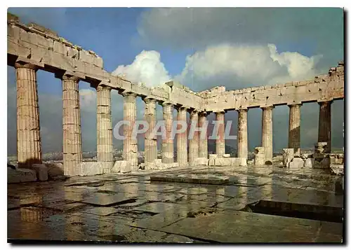 Cartes postales moderne Athenes l'Acropoli le Parthenon vue de l'Interieur