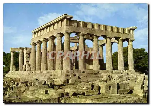 Cartes postales moderne Egine le Temple d'Aphes