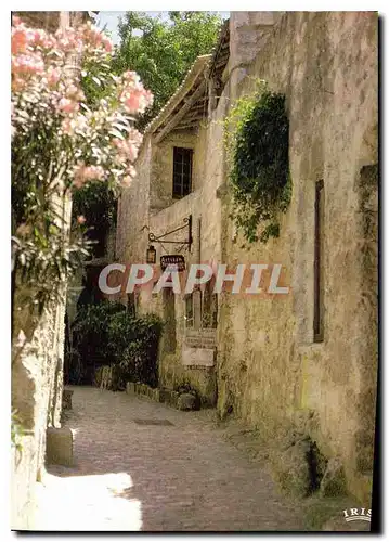 Cartes postales moderne Reflets de provence les Baux de Provence B du R une rue du village