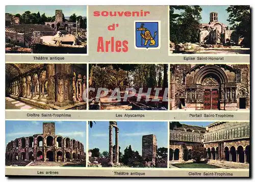 Cartes postales moderne Reflets de Provence Arles B du R