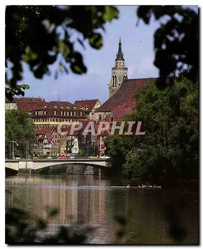 Moderne Karte Universitatsstadt Tubingen