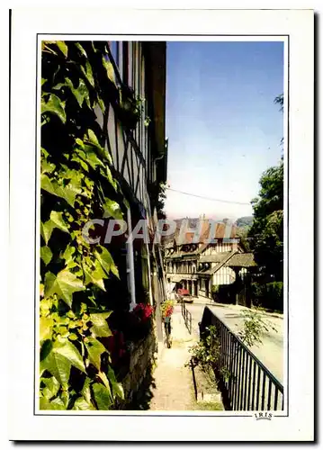 Cartes postales moderne Reflets de la Normandie Lyons la Foret Miason de Lyons et Maison de M Ravel