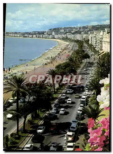 Cartes postales moderne La Cote d'Azur inoubliable Nice Promenade des Anglais