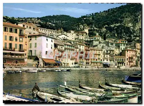 Cartes postales moderne Reflets de la Cote d'Azur Villefranche sur Mer Le Port et les Quais