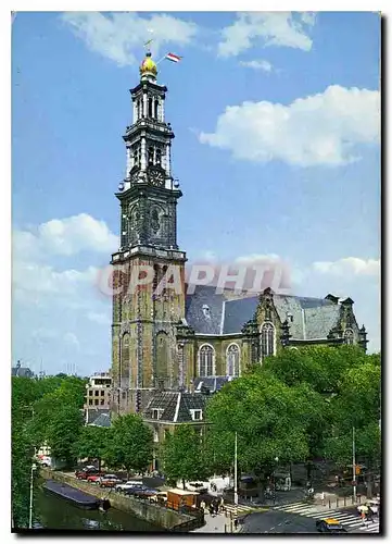 Cartes postales moderne Amsterdam Holland tour occidentale