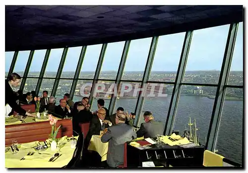 Moderne Karte Euromast Rotterdam Holland Cafe Restaurant