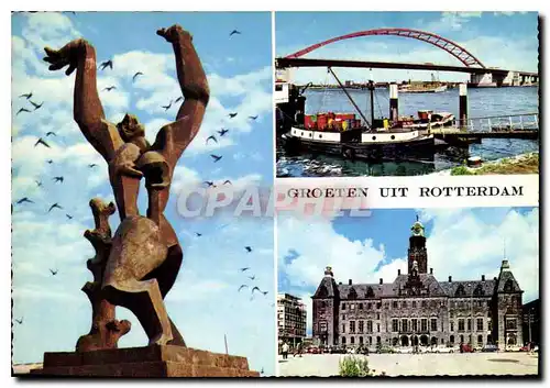 Cartes postales moderne Groeten uit Rotterdam