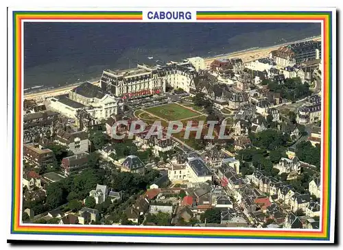 Cartes postales moderne Images Calvados Cabourg vue aerienne