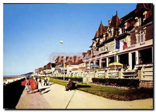 Cartes postales moderne La Cote Fleurie Cabourg Calvados la Plage des Fleurs la Digue