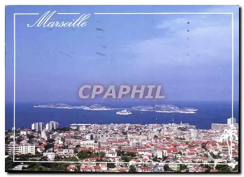 Cartes postales moderne La Provence et ses Charmes Marseille le Chateau d'If et les iles du Frioul