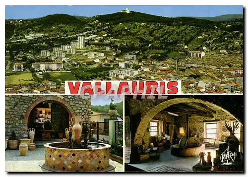 Cartes postales moderne La Cote d'Azur Vallauris Centre Mondial de la Poterie