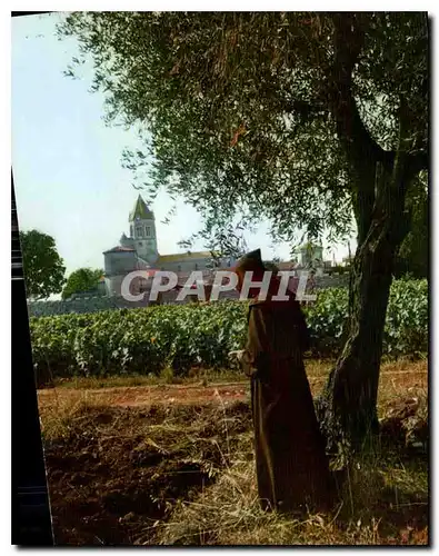 Moderne Karte Abbaye de Notre Dame de Lerins Ile Saint Honorat Cannes A M