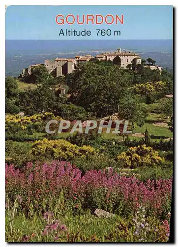 Cartes postales moderne Cote d'Azur French Riviera Excursion des Gorges du Loup Gourdon Alpes Maritimes