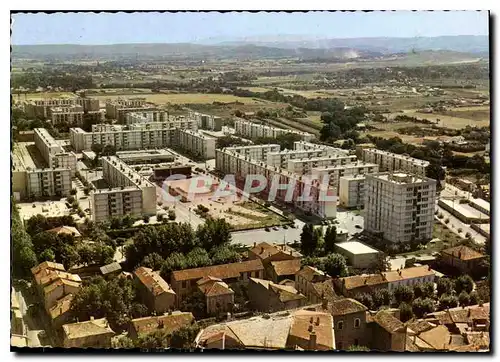 Moderne Karte Marignane Bouches du Rhone Parc Camoin