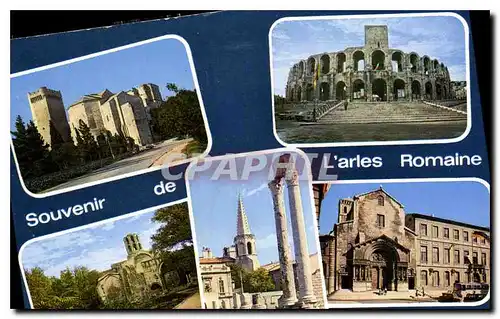 Cartes postales moderne Arles Bouches du Rhone l'Arles Romaine Abbaye de Montmajour Les Arenes Les Alyscamps le Theatre