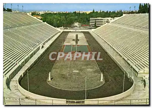 Moderne Karte Athenes Le Stade