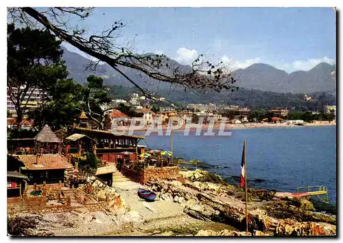 Cartes postales moderne Les Sites Merveilleux de la Cote d'Azur Roquebrune Cap Martin A M vue sur les Plages de Carnoles