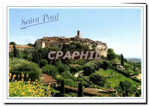 Cartes postales moderne Cote d'Azur French Riviera Saint Paul vue generale