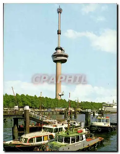 Moderne Karte Rotterdam Holland Euromast Space tower Rotisserie Cafe Restaurant