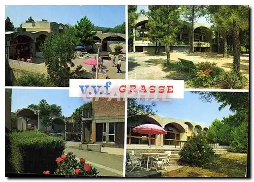 Cartes postales moderne Village vacances familles Grasse Alpes Maritimes le Pavillon de reception le restaurant architec