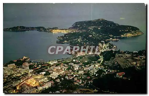 Cartes postales moderne Couleurs et lumiere de France la Cote d'Azur miracle de la nature Le Cap Ferrat A M et Beaulieu