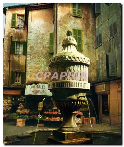 Cartes postales moderne Couleurs et lumiere de France la Cote d'Azur miracle de la nature Vence Alpes Maritimes Place du