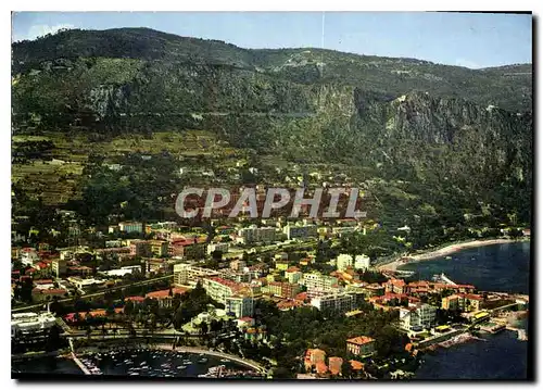 Cartes postales moderne Les Sites Merveilleux de la Cote d'Azur Beaulieu sur Mer A M vue generale prise par avion