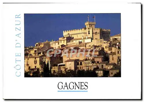 Cartes postales moderne Cote d'Azur Le vieux Cagnes