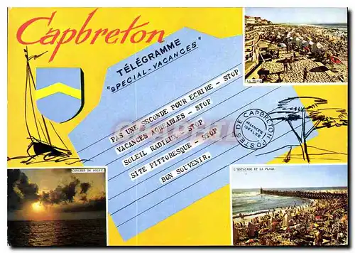 Cartes postales moderne Capbreton