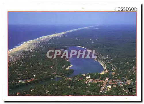 Cartes postales moderne Cote Landaise Hossegor Le Lac l'ocean et la foret landaise