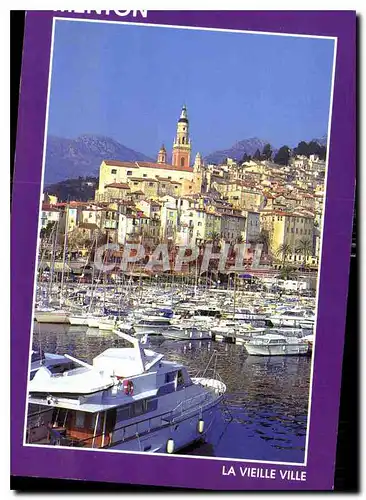 Cartes postales moderne Menton La Vieille Ville