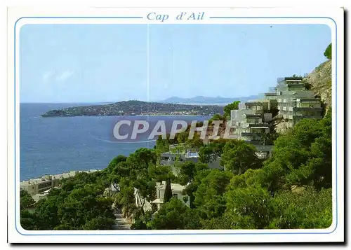 Cartes postales moderne Cote d'Azur Cap d'Ail A M vue generale Pierre et Vacances au fond le Cap Ferrat