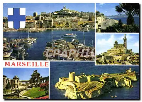 Cartes postales moderne Reflets de Provence Marseille Bouches du Rhone