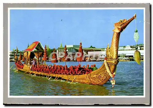 Cartes postales moderne The Supannahongse Thai Royal State Barge Bangkok