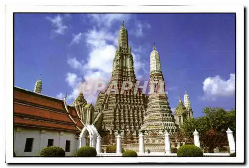 Cartes postales moderne The Pagoda in temple of Dawn Bangkok