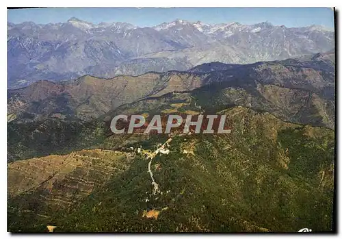 Cartes postales moderne Peira Cava Alp Mar vue sur le Bego et le col de Turini