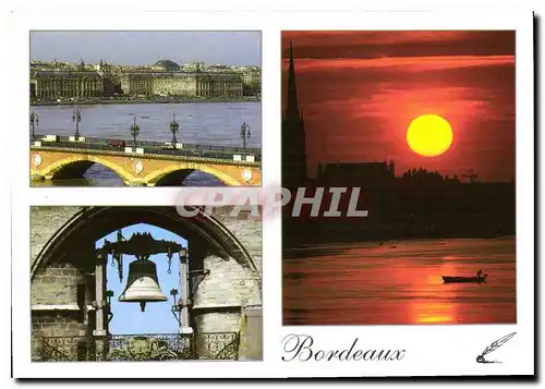 Cartes postales moderne Bordeaux Cloche