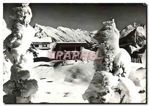 Cartes postales moderne Schigebiet Penken Mayrhofen mit Haus Bergrast U Brandbergkolm