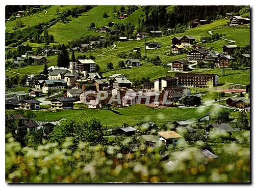 Moderne Karte Ferienort Gaschurn im Montafon Vorarlberg Austria